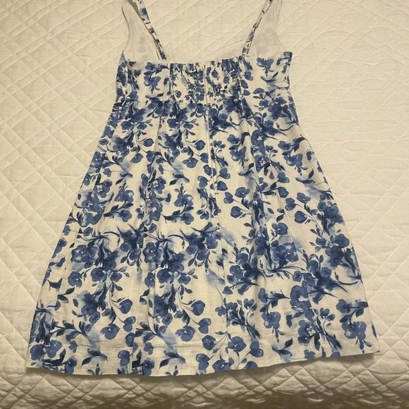 Abercrombie & Fitch Blue and White Dress SZ Small - Picture 2 of 6